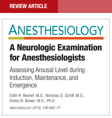 Examen neurológico para anestesiólogos