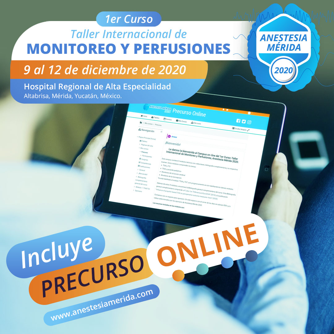 Precurso online Anestesia Mérida